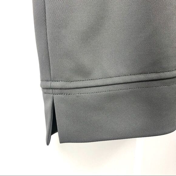 Zac Posen Grey V Neck Panel Dress US 6 - Picture 9 of 9